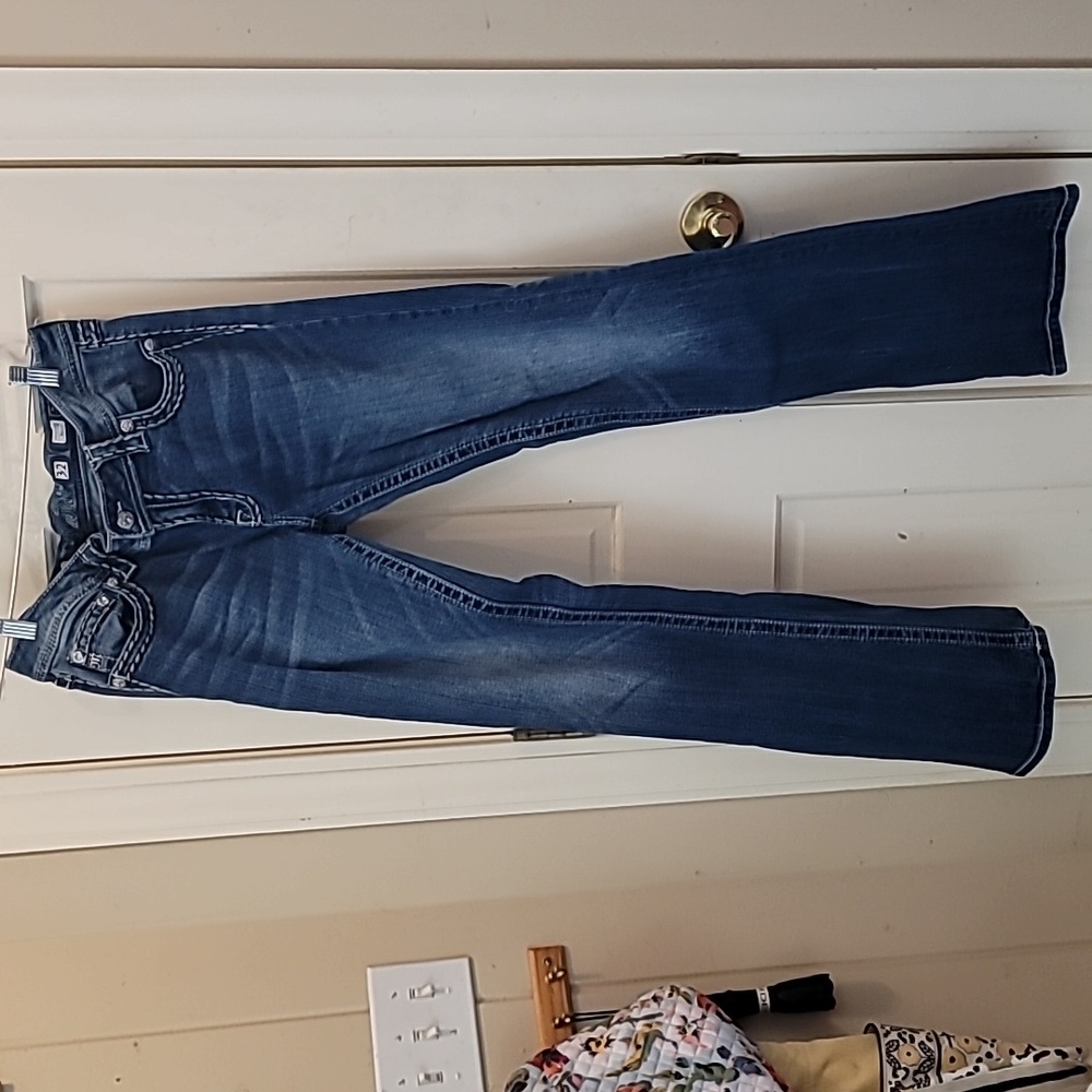 MISS ME jeans,  32 signature boot  cut,  34" inseam